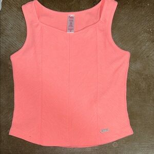 Justice Coral Sleeveless Top